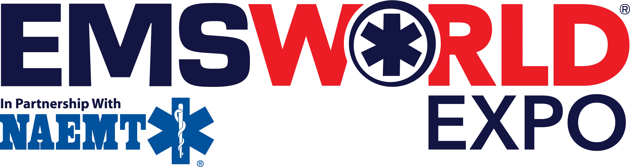 EMS World Expo and NAEMT logos
